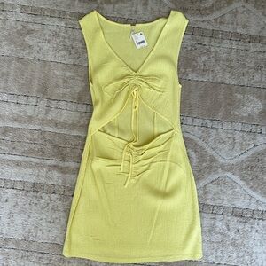 Lime Free People Mini Dress